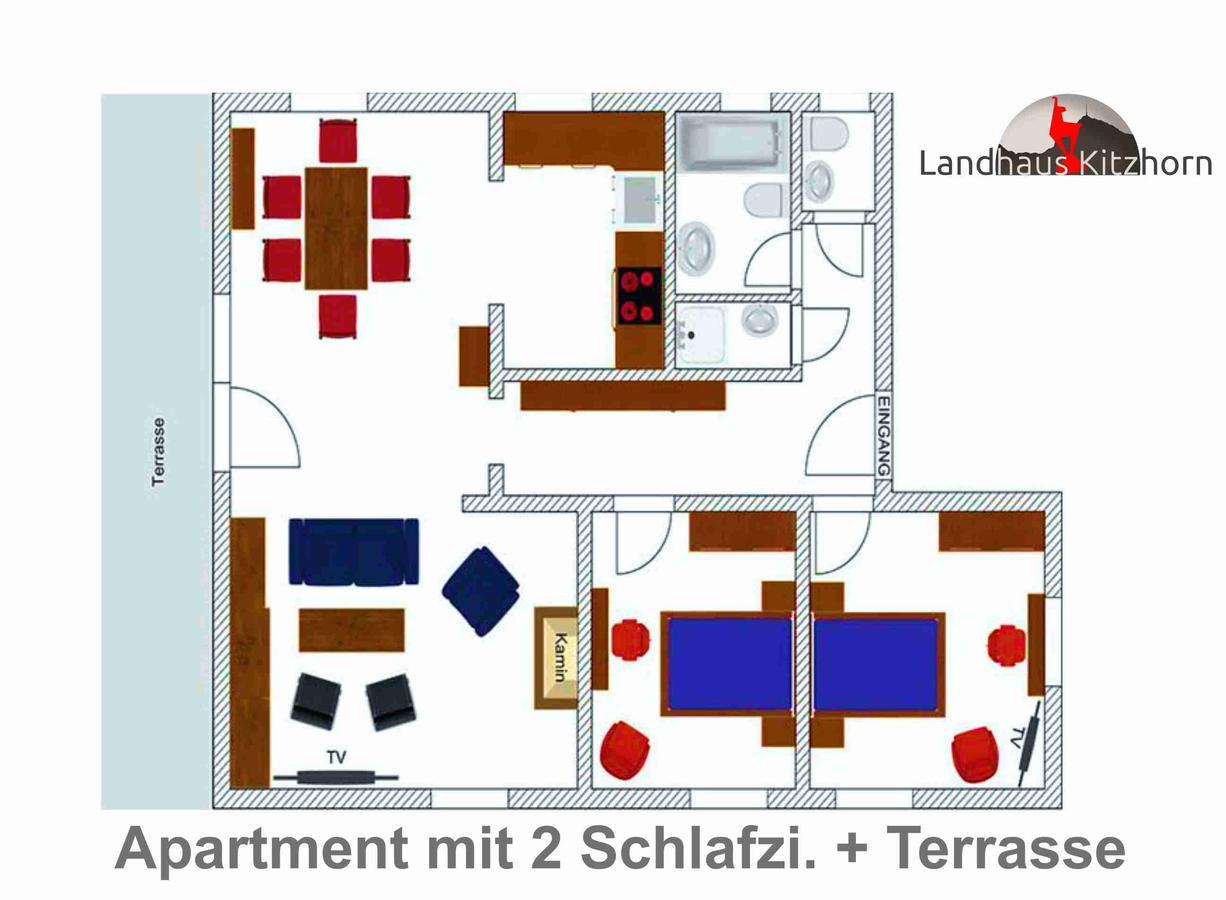 Landhaus Kitzhorn Kitzbühel Exterior foto